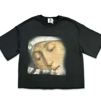 Black Saint Vanity Love Saint Cropped Crewneck Tee
