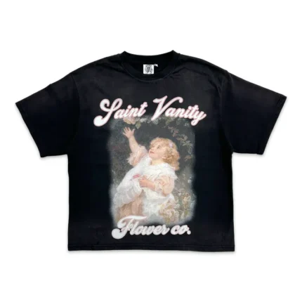 Black Saint Vanity SV Flower Girl Tee